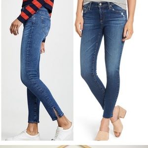 AG The Farrah high rise skinny ankle. Size 25